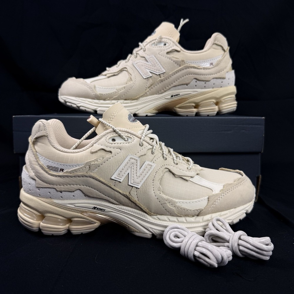 New‎ Balance 2002R Protection Pack Sandstone Sneakers M2002RDQ Mens 5 Womens 6.5